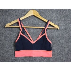 Lululemon Athletica Navy and Coral Sports Bra